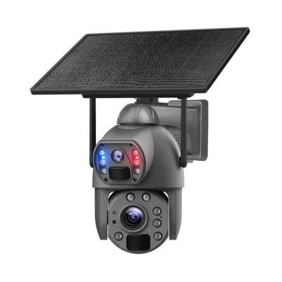 دوربین مداربسته مینی اسپیددام سولار سیمکارتی 8 مگاپیکسل دولنز مدل ST-598-6M-4G-36x