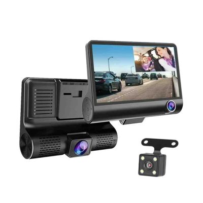 دوربین آینه ثبت وقایع خودرو سه لنز Full HD مدل جدید