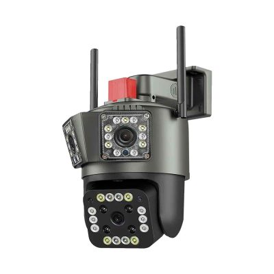 دوربین مداربسته مینی اسپیددام 5 مگاپیکسل سیمکارتی سه لنز با زوم 10x