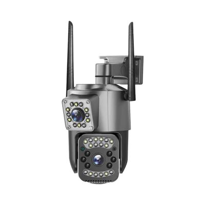 دوربین مداربسته چرخشی مینی اسپیددام سیمکارتی دو لنز مدل SC03-W-L