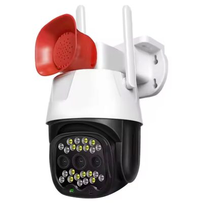 دوربین مداربسته مینی اسپیددام چرخشی SIM آژیردار A7 مدل V380